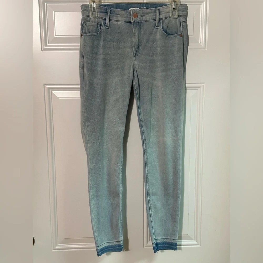 Old Navy Rockstar Women's Size 6 Light Blue Super Skinny Jeans